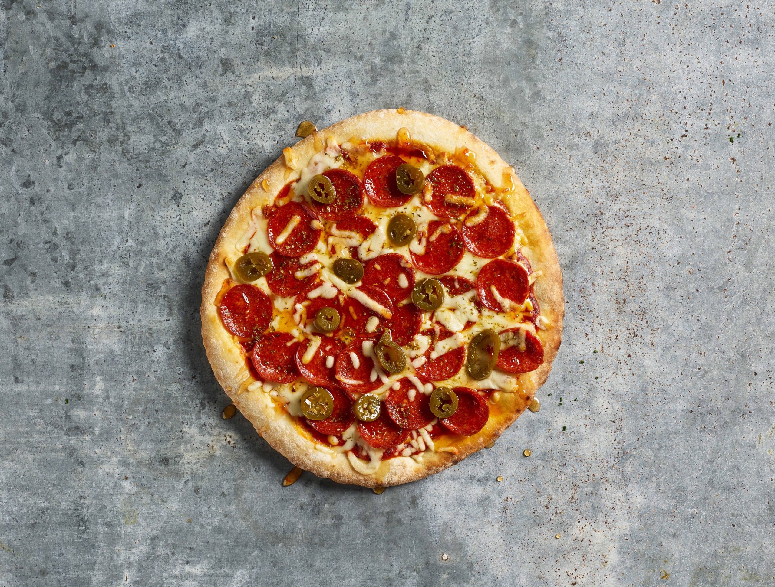 Hot Honey Pepperoni Pizza